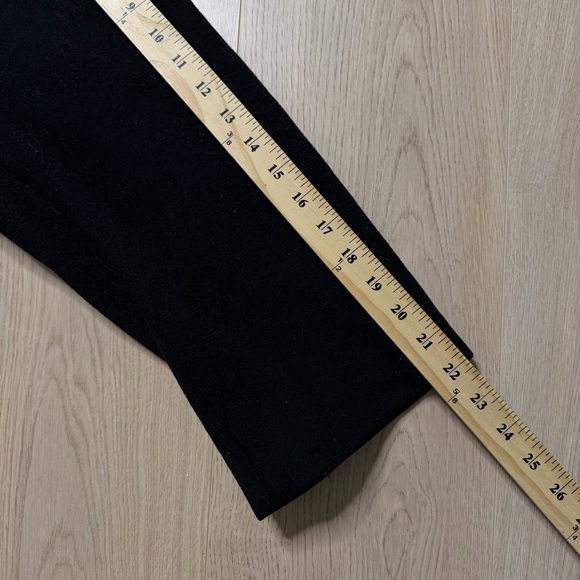 Vintage Pendleton Classic Buttonup Wool Pea Coat Womens 8 Black 90s Wool Acetate - Picture 10 of 10